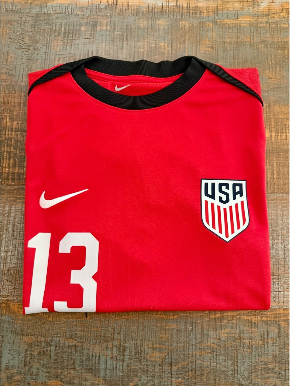 USA NIKE Women's Alex Morgan #13  Jersey Size XL